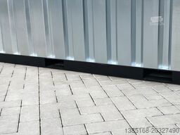 Elipo Schnellbaucontainer Baucontainer Lagercontainer 2m x 2m mit Doppeltür NEU