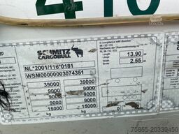 Schmitz SCS 24/L - 13.62 E B (S01) Kooiaap / SAF Axle /...