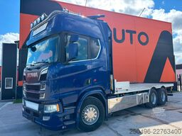 Scania R 650 6x4 RETARDER / PLATFORM L=6851 mm
