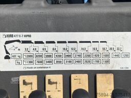 MERCEDES-BENZ AROCS 3246 * HIAB 477 F-7 HIPRO + FUNK / 8x2!