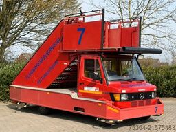 MERCEDES-BENZ 308D Dahms&Co Flughafenfeuerwehr Rettungstreppe