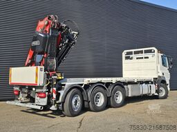 DAF CF 530 8x4 / RETARDER / FASSI F545 CRANE / KRAN...
