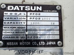 Datsun A20U Triplex Freihub Zwillingsrei