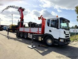 Scania G410 8x4 + 34m! CRANE EFFER 685/6S-JIB 6S + WIN...