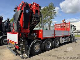 Scania G410 8x4 PRITSCHE + KRAN 34m! EFFER 685/6S-JIB ...