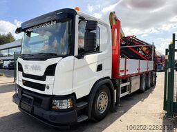 Scania G410 8x4 MONTAGEKRAN 34m! EFFER 685/6S-JIB 6S +...