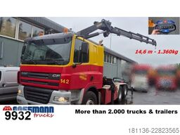DAF DAF 85 CF 6x2 HMF Kran 2823 K5 Funk Seilwinde