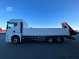 MAN TGX 26.480 6x2-4 LL Baustoff-Pritsche FASSI / P...