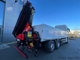 MAN TGX 26.480 6x2-4 LL Baustoff-Pritsche FASSI / P...