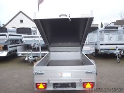 SARIS 1350Kg Tieflader 255x133x35 Saris Deckel