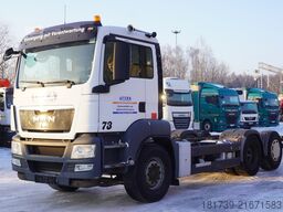 MAN TGS 26.360/ 550 cm chassis/ steered axle