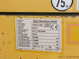 Atlas 1404K ZW 4x4 ZW RAIL KOPARKA DWUDROŻNA