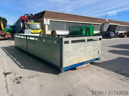  CONTAINER SCARRABILE USATO A PIANALE CON SPONDE