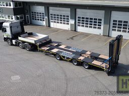 Meusburger 3-Achs-Tele-Semi-Radmulden-hydr. Rampen