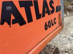 Atlas 260 LC Crawler Excavator with digging bucket