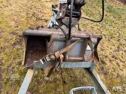 Airman AX19-6A mini excavator with 2 buckets and 2014 mac