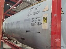 24m³ TANKCONTAINER TANK EDELSTAHL Stahlcontainer TANK 24.000L GÜLLE