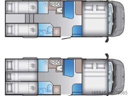 GLUECKSMOBIL A 75SL *Automatik*Einzelbetten*separate Dusche*