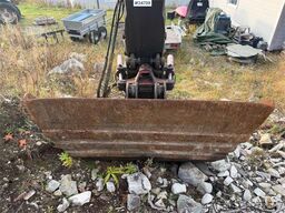 Åkerman EW230 wheeled excavator with two buckets and tiltr