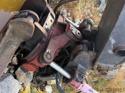 Åkerman EW230 wheeled excavator with two buckets and tiltr