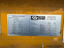 Gheysen en Verpoort S4631B 46.9T LOWLOADER / TIEFLADER / DIEPLADER ...