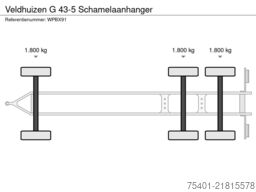 Veldhuizen G 43-5 Schamelaanhanger