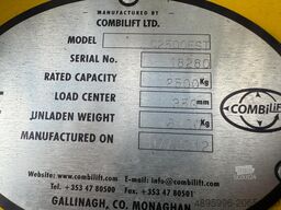 Combilift C2500 EST /Only 1451 hours/ Battery 81%