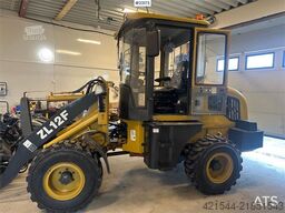  ZL 12F wheel loader w/ bucket, plow and pallet for