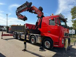 Volvo FH16-660 8x4 TRACTOR + CRANE PALFINGER PK100.00...