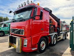 Volvo FH16-660 8x4 TRACTOR + CRANE PALFINGER PK100.00...