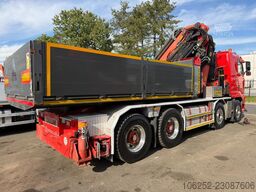 Volvo FH16-660 8x4 TRACTOR + CRANE PALFINGER PK100.00...