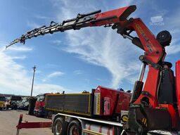 Volvo FH16-660 8x4 TRACTOR + CRANE PALFINGER PK100.00...