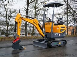  Microbagger 1200 kg MS01 Löffelpaket Joystickst.