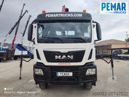 MAN TGS 26.360 6X4 GRUA CAJA FIJA EURO 6