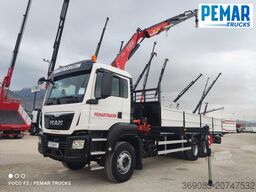 MAN TGS 26.360 6X4 GRUA CAJA FIJA EURO 6