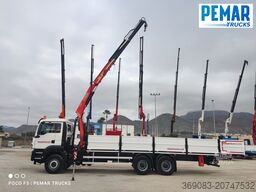 MAN TGS 26.360 6X4 GRUA CAJA FIJA EURO 6