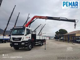 MAN TGS 26.360 6X4 GRUA CAJA FIJA EURO 6