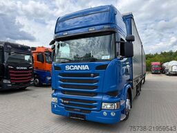 SCANIA R410 Pritsche+Plane/Retarder + Anhänger Krone