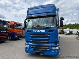 SCANIA R410 Pritsche+Plane/Retarder + Anhänger Krone