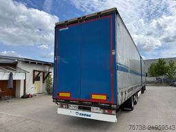 SCANIA R410 Pritsche+Plane/Retarder + Anhänger Krone