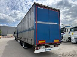 SCANIA R410 Pritsche+Plane/Retarder + Anhänger Krone