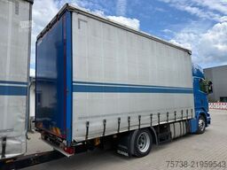 SCANIA R410 Pritsche+Plane/Retarder + Anhänger Krone