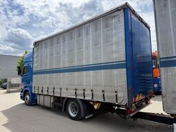 SCANIA R410 Pritsche+Plane/Retarder + Anhänger Krone