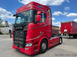 Scania S500 Standard, Full Spoiler, Standklima, Alloy ...