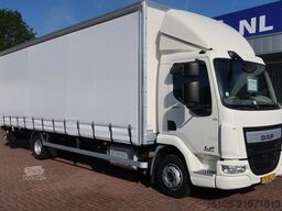 DAF LF 250 LF250 FA Schuifzeil +Dhollandia 1500 kg