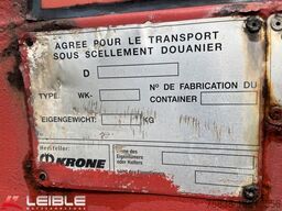 KRONE WK 7.3 Stahl Koffer Brücke *Holzverkleidung*