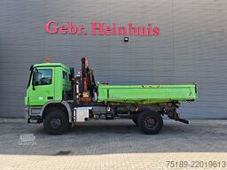 Mercedes-Benz Actros 2136 4x4 3 Seitenkipper Fassi F105 AXP.22