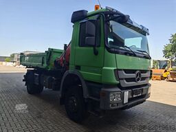 Mercedes-Benz Actros 2136 4x4 3 Seitenkipper Fassi F105 AXP.22
