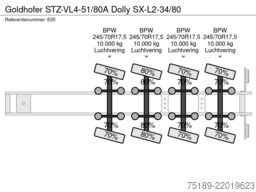 Goldhofer STZ-VL4-51/80A Dolly SX-L2-34/80
