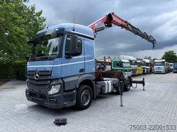 Trattore stradale standard Mercedes-Benz Actros 2548 LS 6X2 Kran HMF 3220 bis 16 Meter